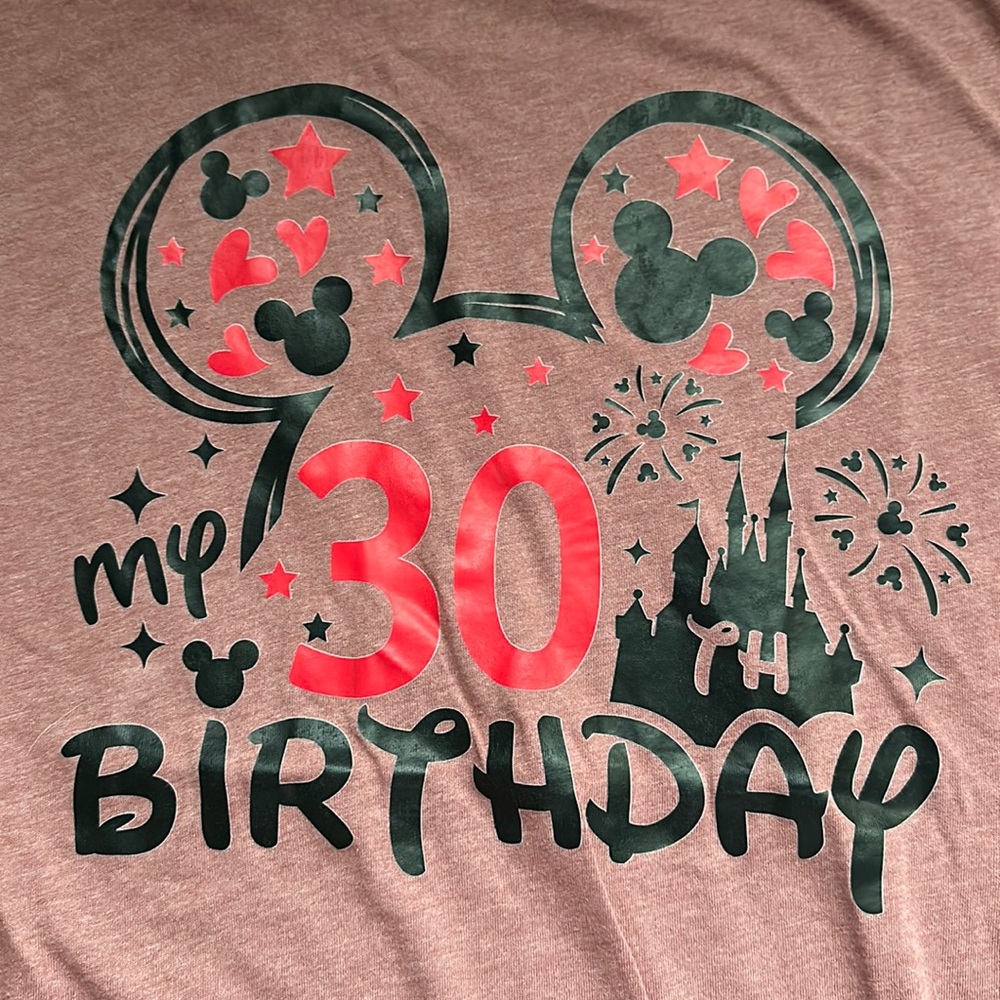 #Disney “It’s my 30th Birthday “ Shirt for Disney Lovers